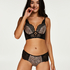 Roxy Brazilian Animal Print, Czarny