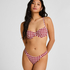 G&oacute;ra Bikini z Fiszbinami bez Wkładek Amalfi, Czerwony