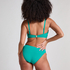 Majtki Bikini Rio Scallop, Zielony