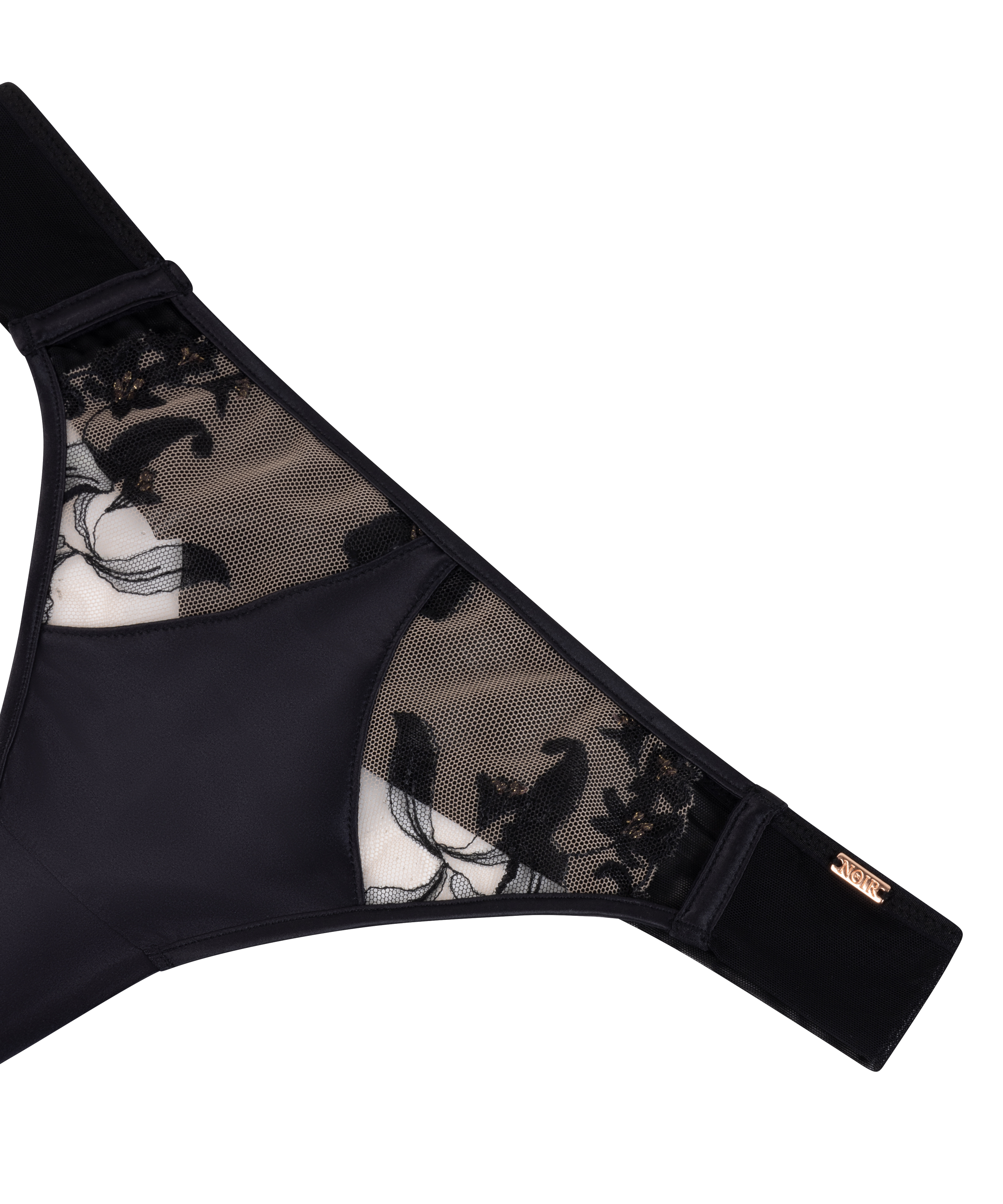 Stringi Anouk, Czarny, main