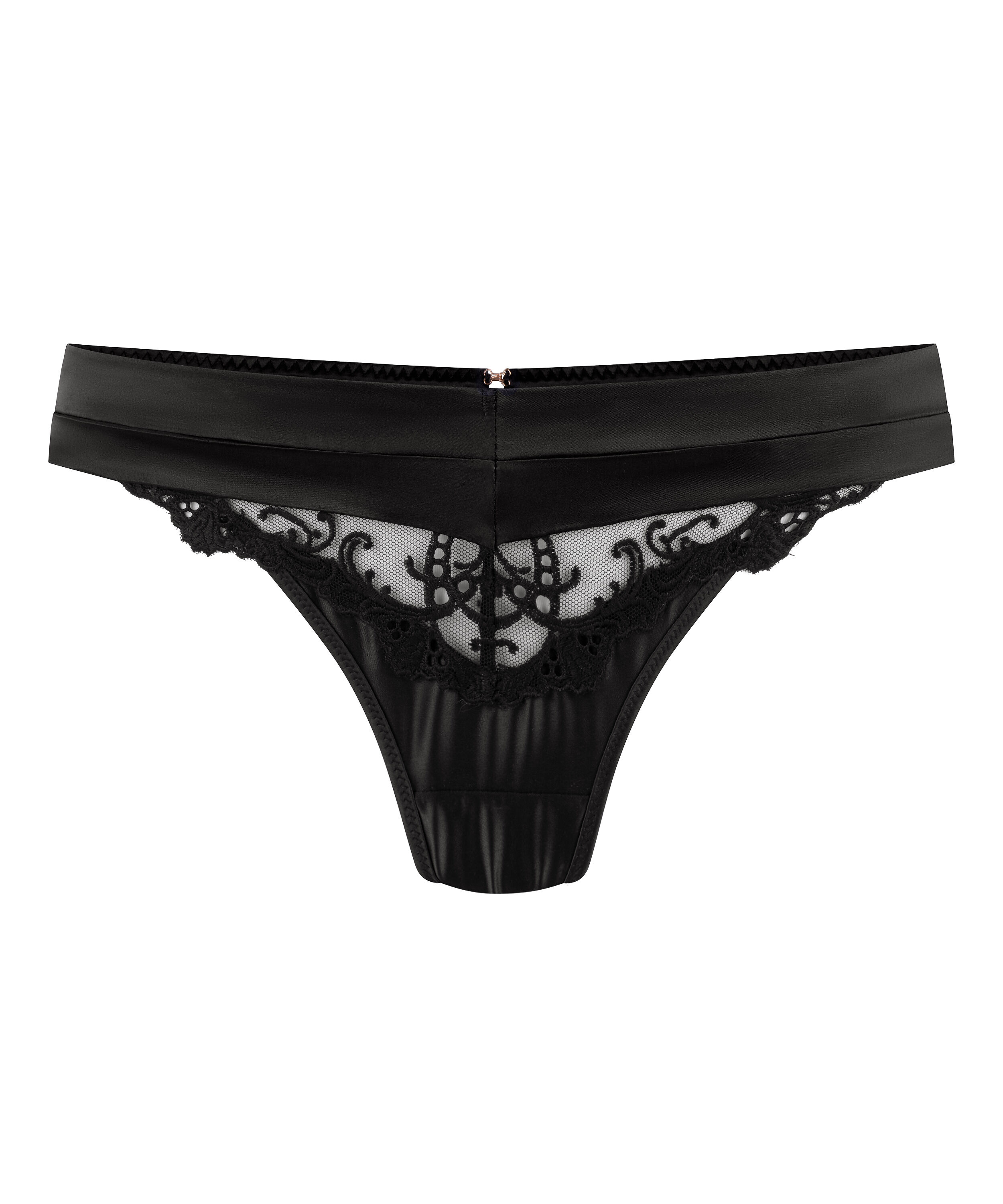 Stringi z wysokim wycięciem Sveta, Czarny