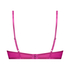 Biustonosz nieusztywniany z fiszbinami Isabelle, R&oacute;żowy
