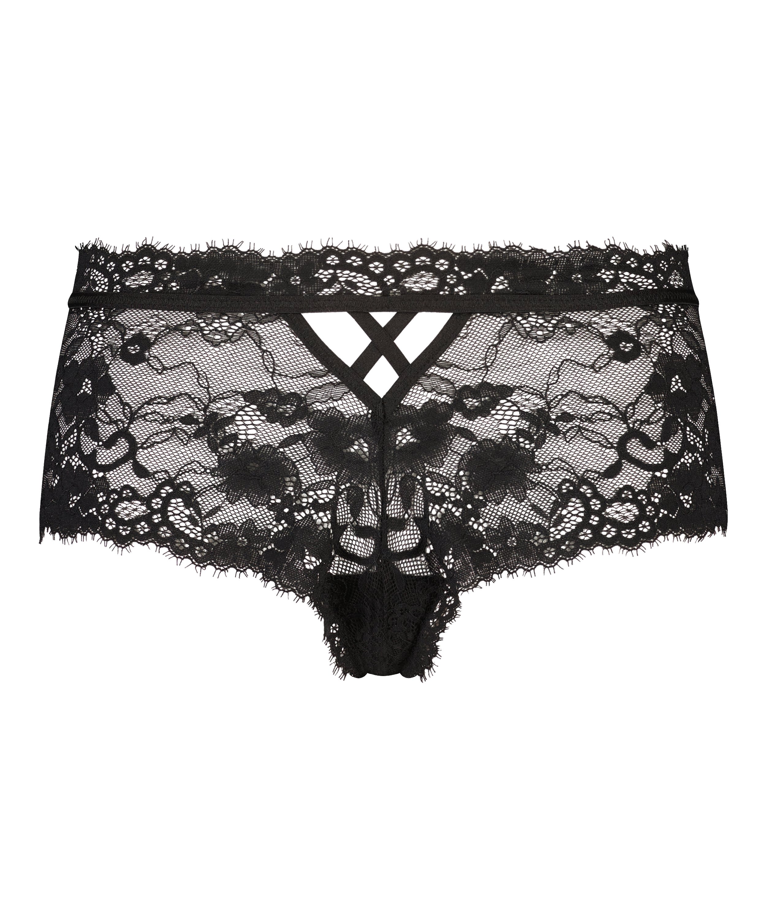 Bokserki Hailee, Czarny, main