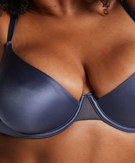 Biustonosz nieusztywniany z fiszbinami Blaze, Szary