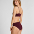 Tr&oacute;jkątny biustonosz bralette Dide, Czerwony