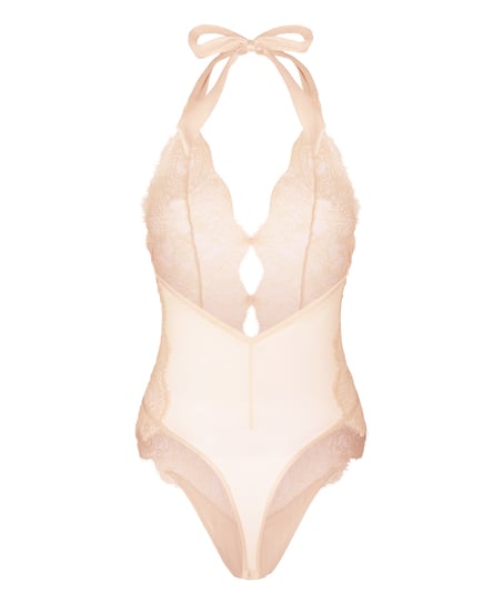 Halter Body Sylvia, Beżowy