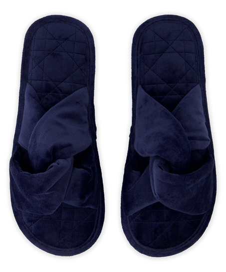 Kapcie Twisted Kate, Niebieski