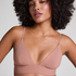 Tr&oacute;jkąt Bralette Smooth, Brązowy