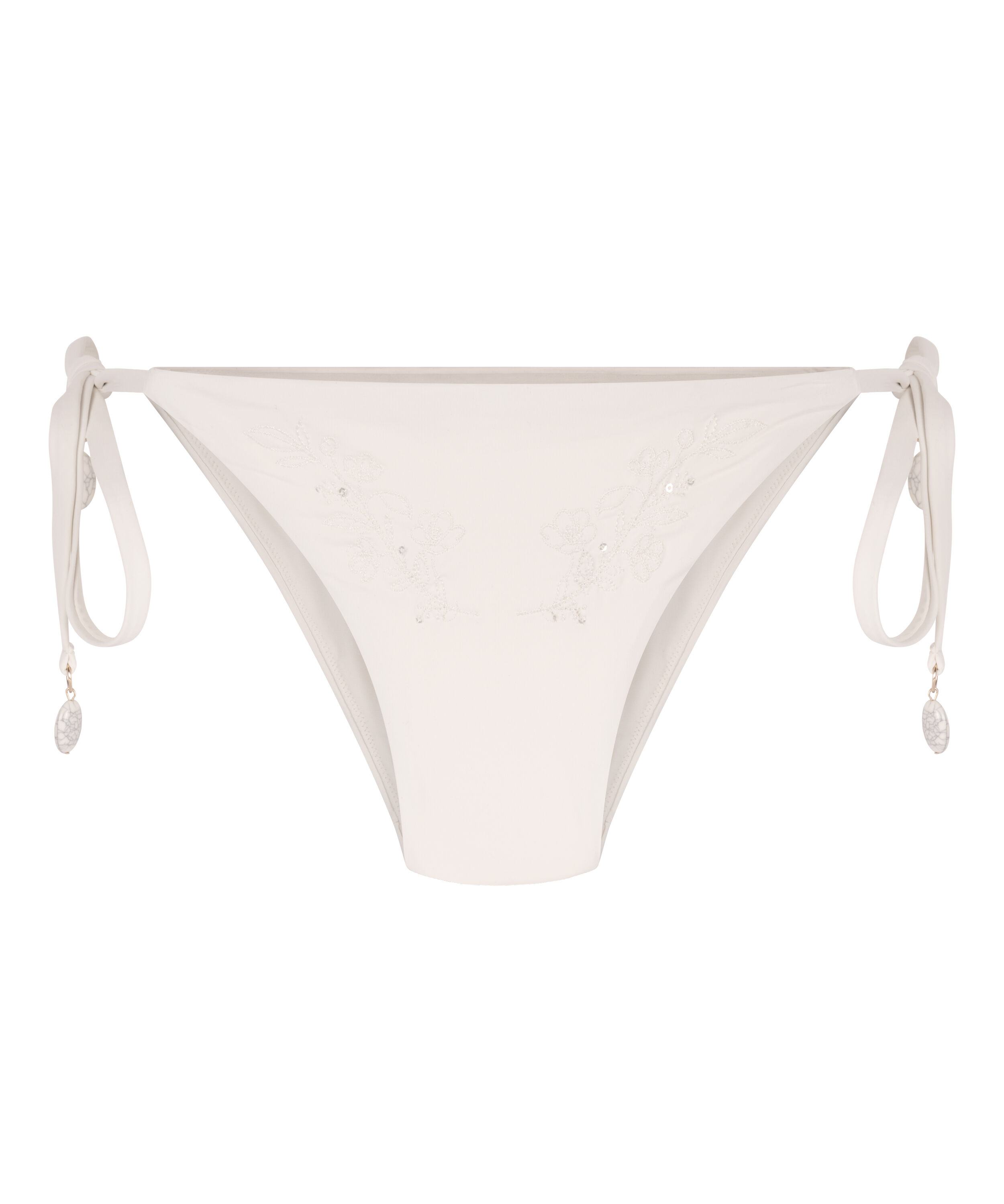 Figi od bikini Giselle Cheeky, Biały