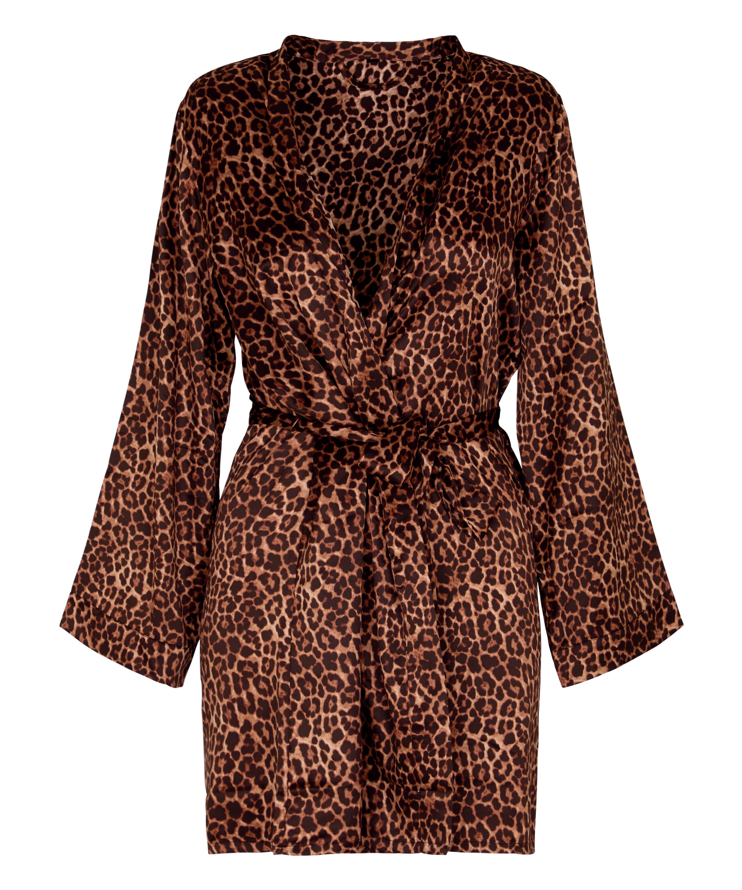 Satynowe kimono, Czarny, main