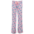 Pyjama pants Fem pants Flower, Niebieski