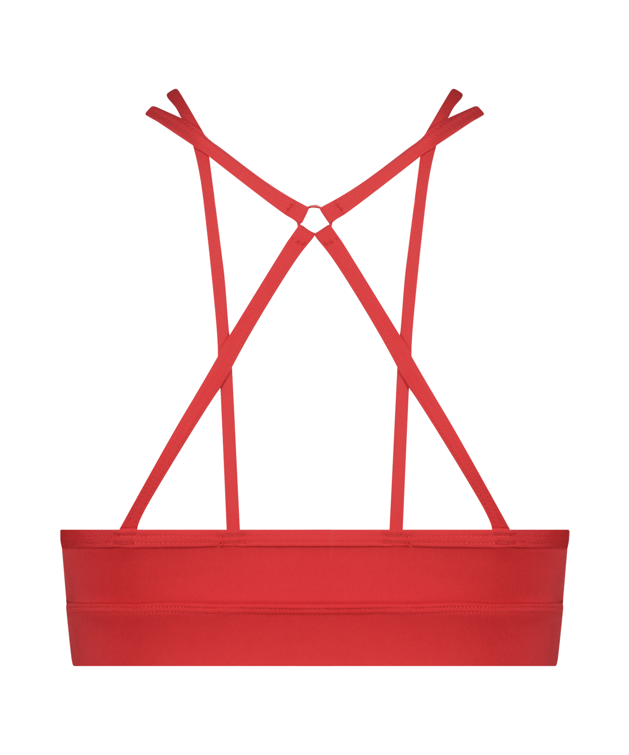 Sportowy biustonosz HKMX The Nadi - poziom 1, Czerwony, main