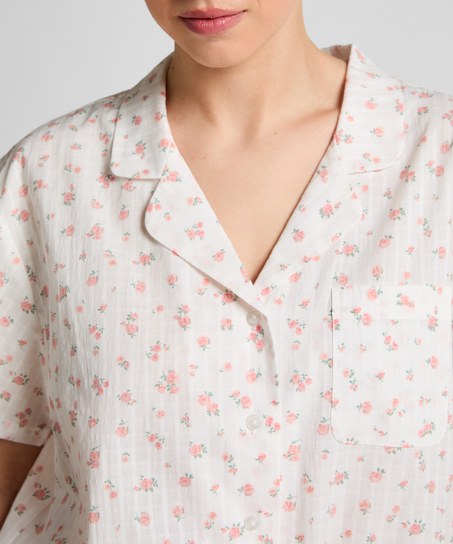 Piżamowa marynarka, Biały