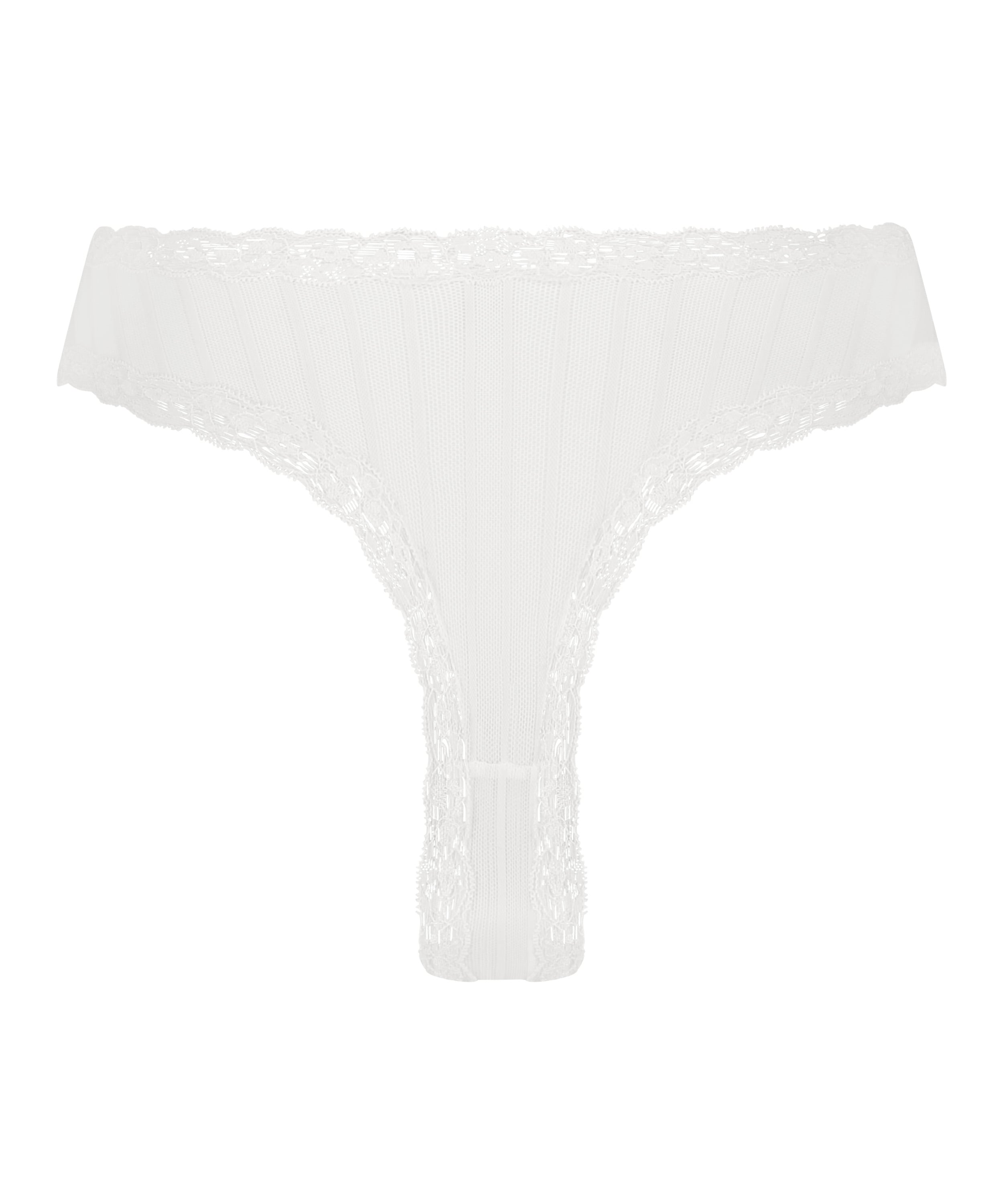 Brazyliany V-shape Mesh, Biały, main