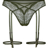 Stringi Highleg Isabelle z Wysokim Stanem, Zielony