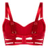 Biustonosz bralette Noeki, Czerwony