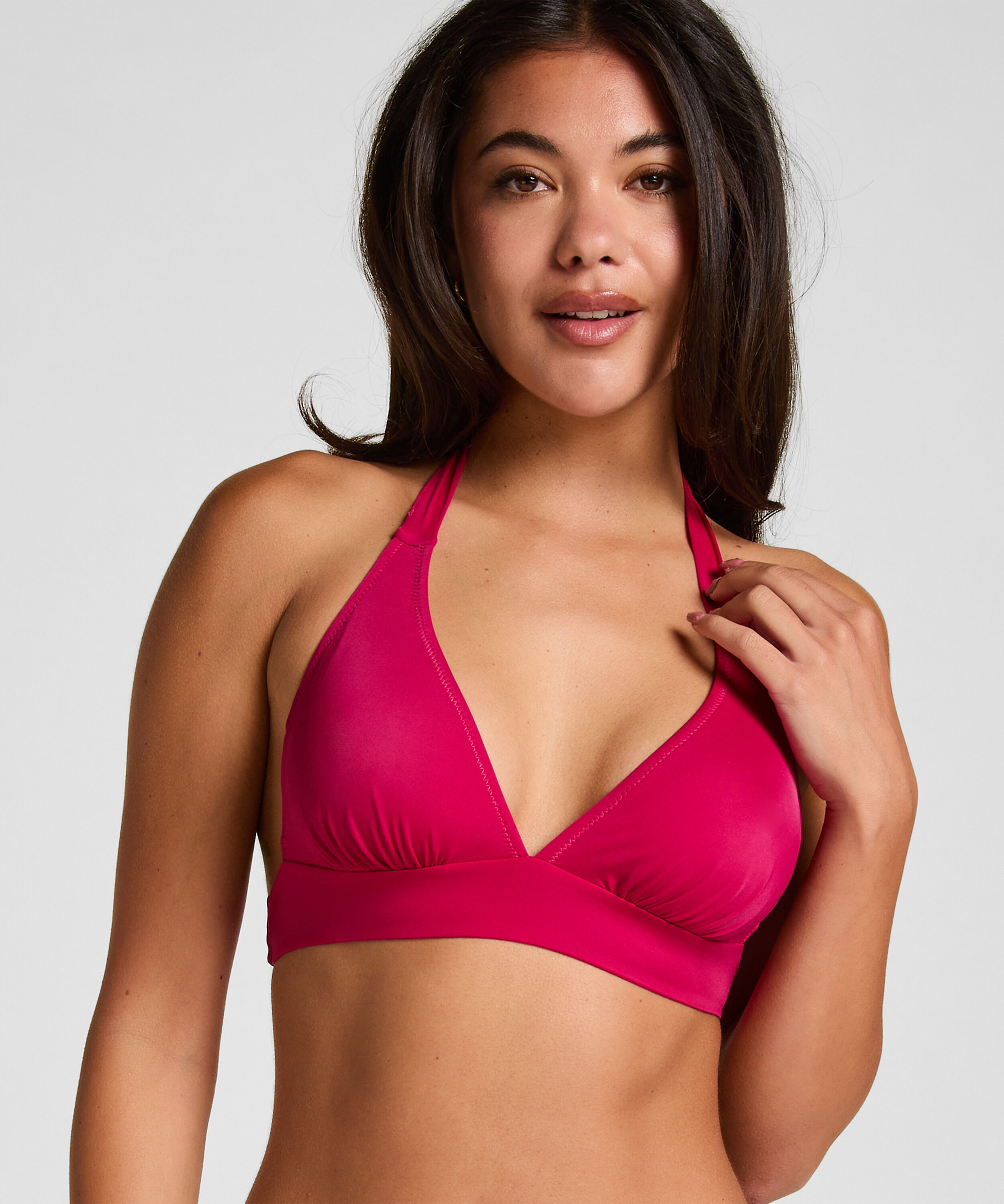Bardolino Tr&oacute;jkątny Top Bikini, R&oacute;żowy