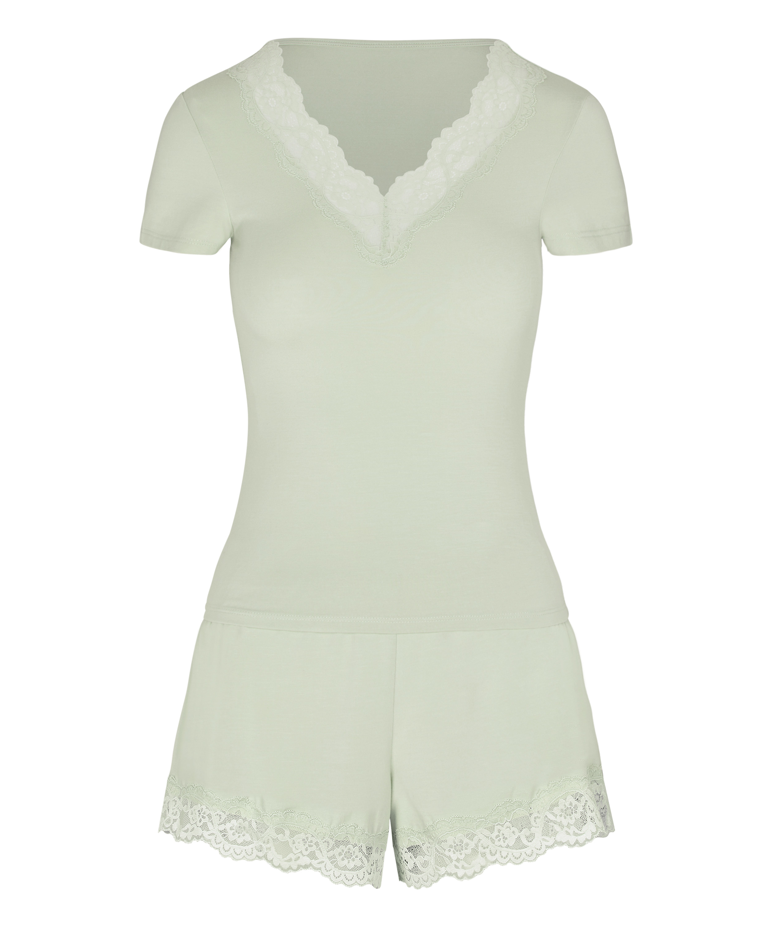 Komplet Piżamy Nana, Zielony, main