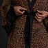 Szyfonowe kimono, Czarny