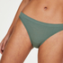 Seamless high leg brazilian, Zielony
