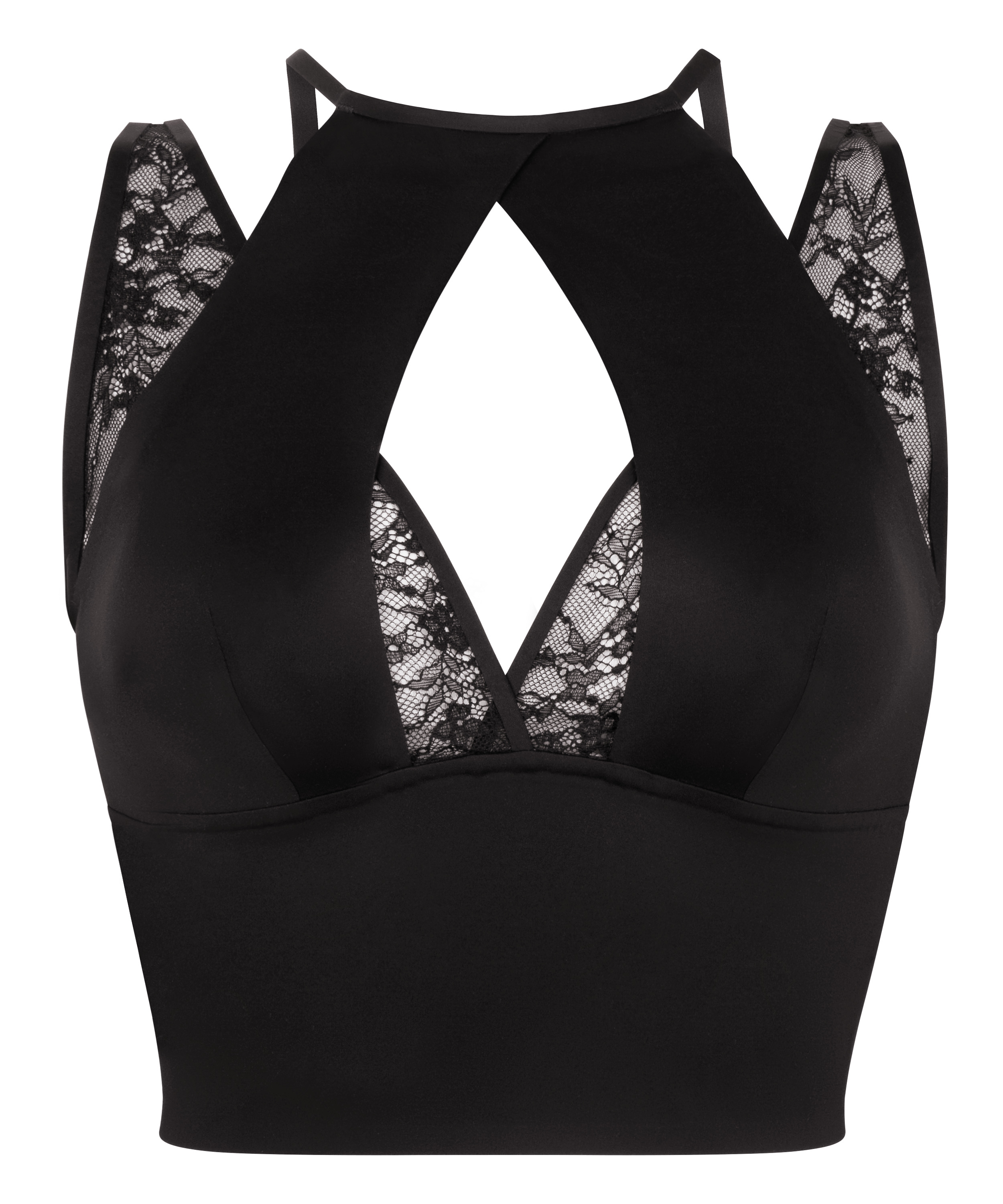 Biustonosz bralette Vivianne, Czarny, main