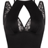 Biustonosz bralette Vivianne, Czarny