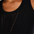 HKMX roundknit tank top, Czarny