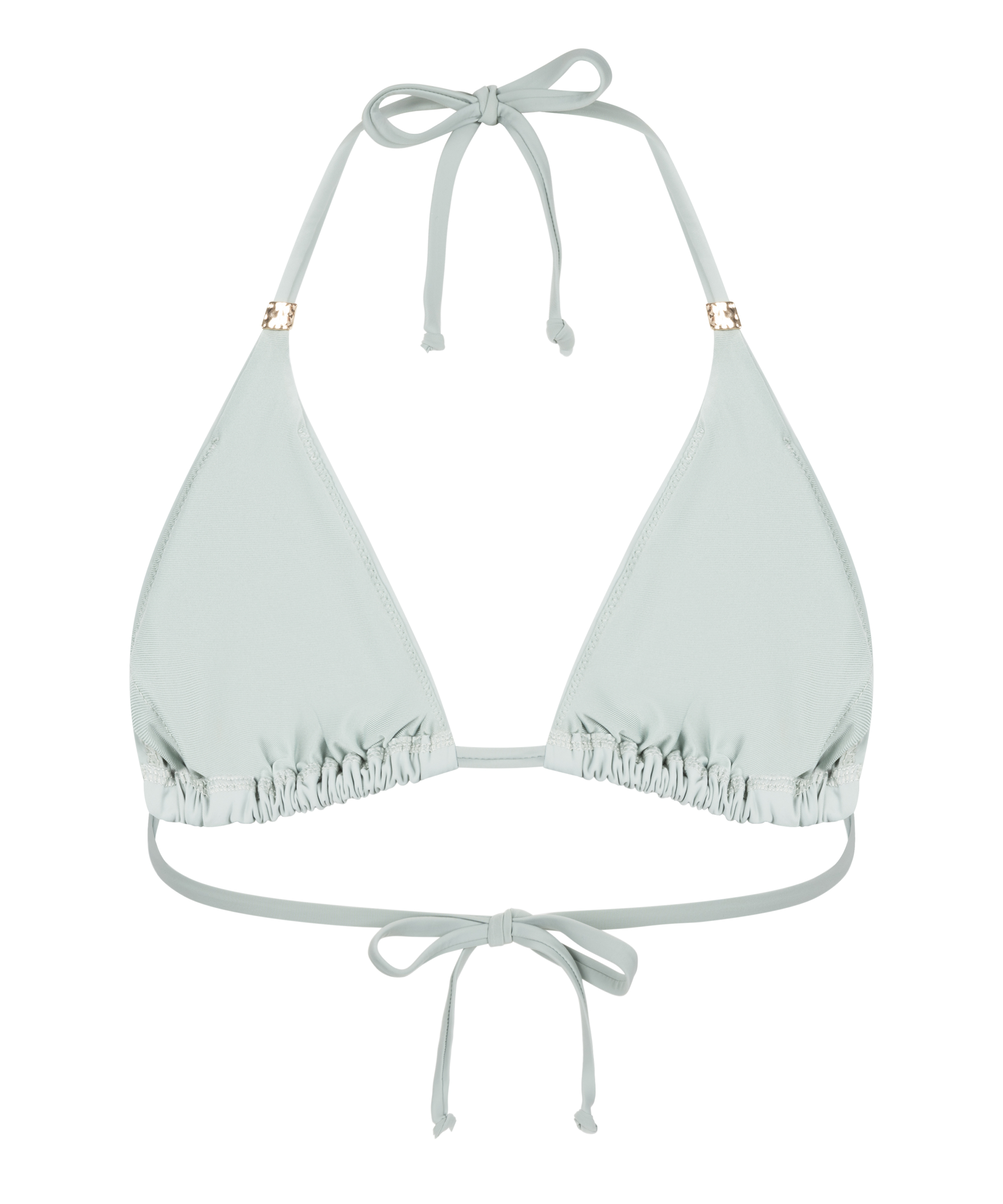 Triangle Bikini Top Luxe, Zielony, main