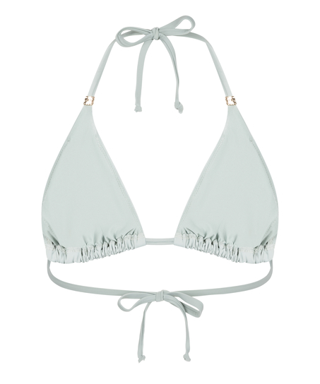 Triangle Bikini Top Luxe, Zielony