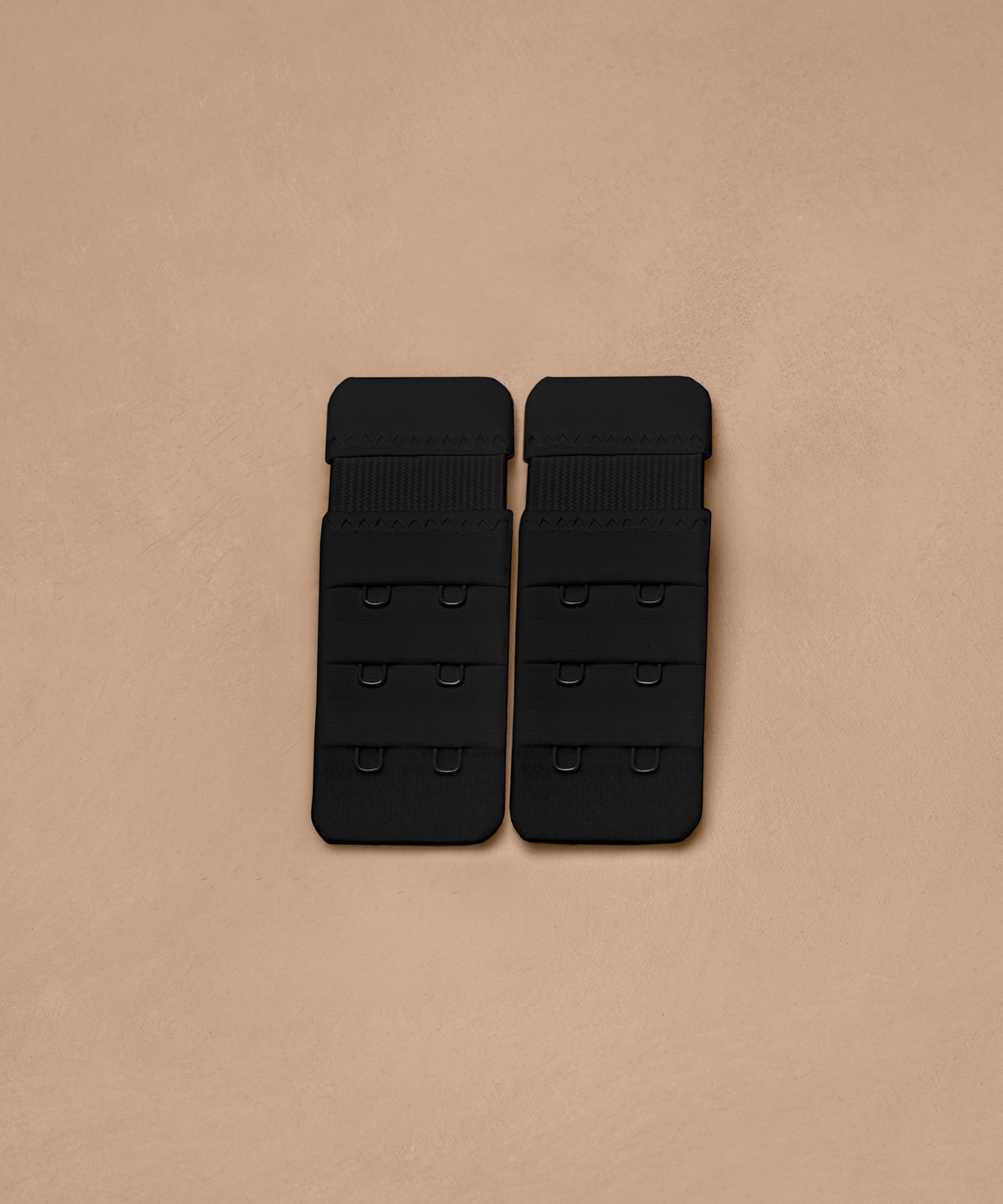 2-pak przedłużek do biustonosza, Czarny, main