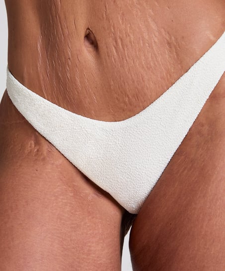 Figi od bikini Cabo z wysokim stanem, Biały