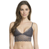Bralette longline Fancy, Szary