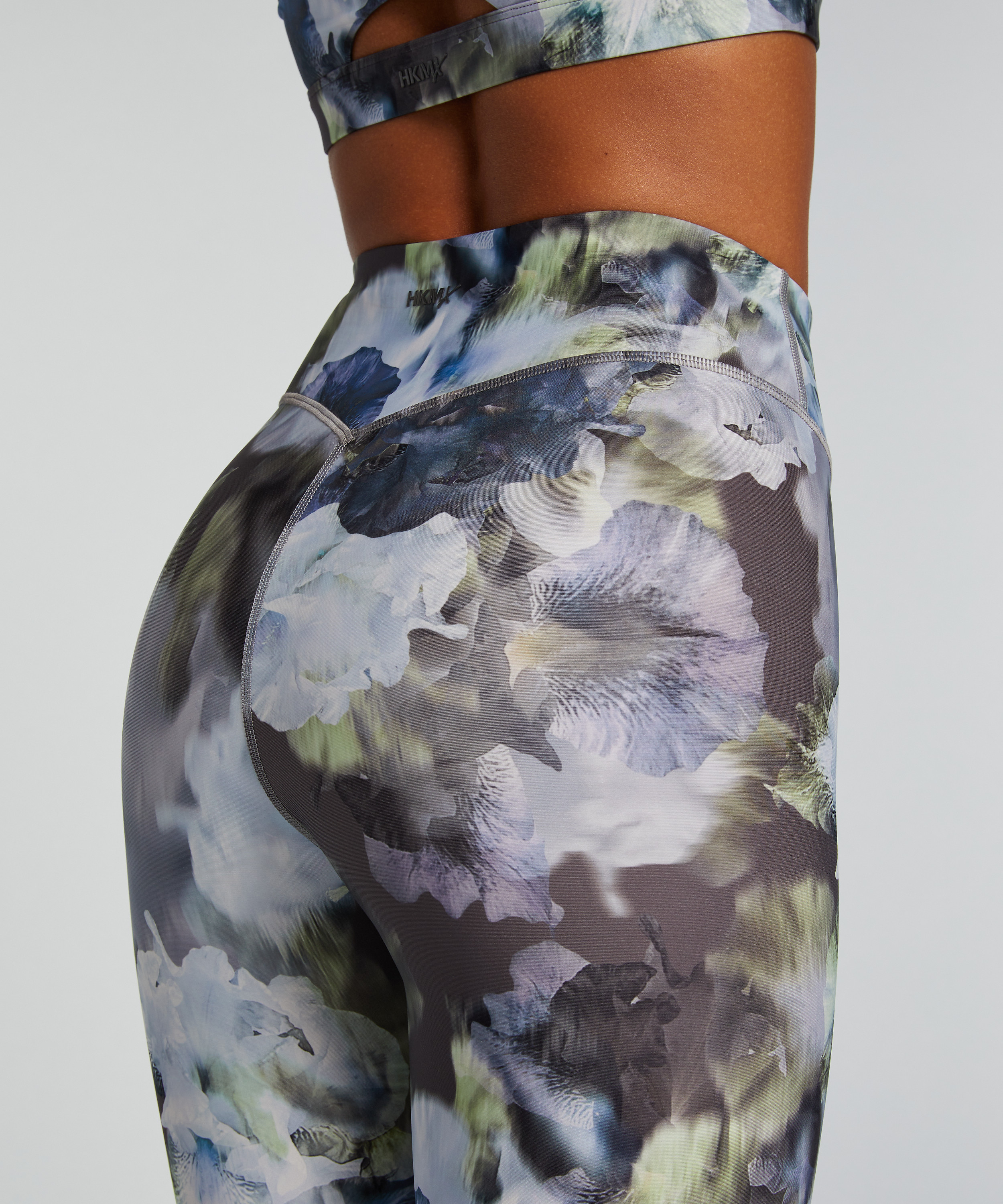 HKMX Legginsy z wysokim stanem, Szary, main