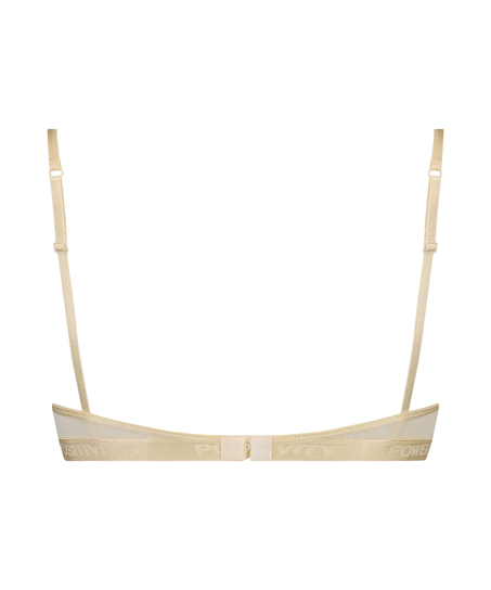 Biustonosz nieusztywniany z fiszbinami Honey, Biały