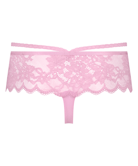 Jesienne stringi bokserki, R&oacute;żowy