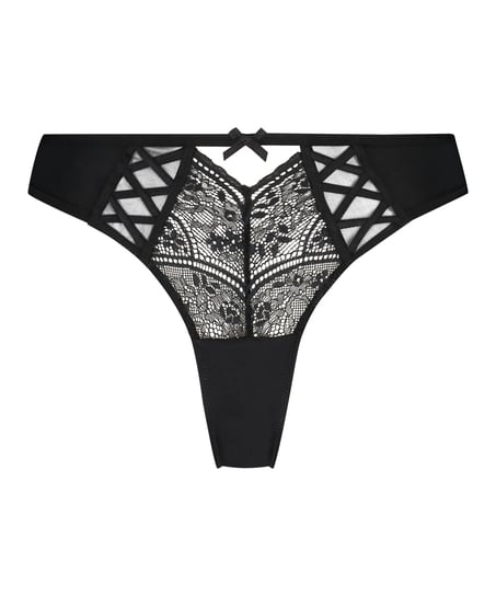 Figi typu cheekini Gunila, Czarny