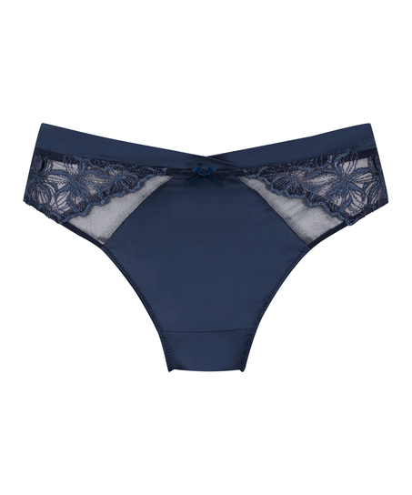 Wysoko wycięte brazyliany Margot, Niebieski