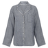 Top piżamowy Flanel Essentials, Niebieski