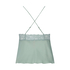 Cami Top Satin Marcela, Zielony
