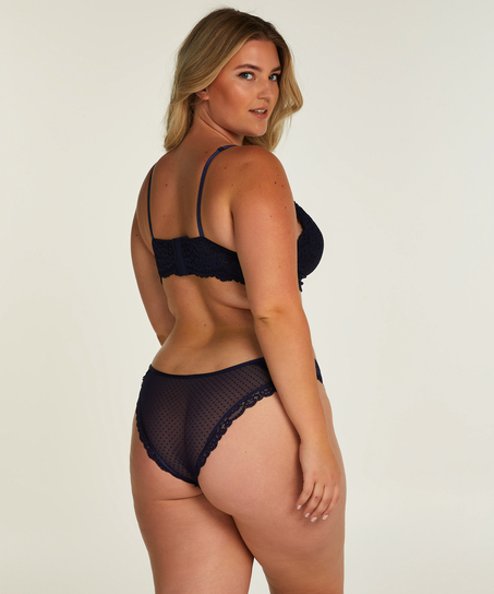 Indi majtki brazyliany, Niebieski