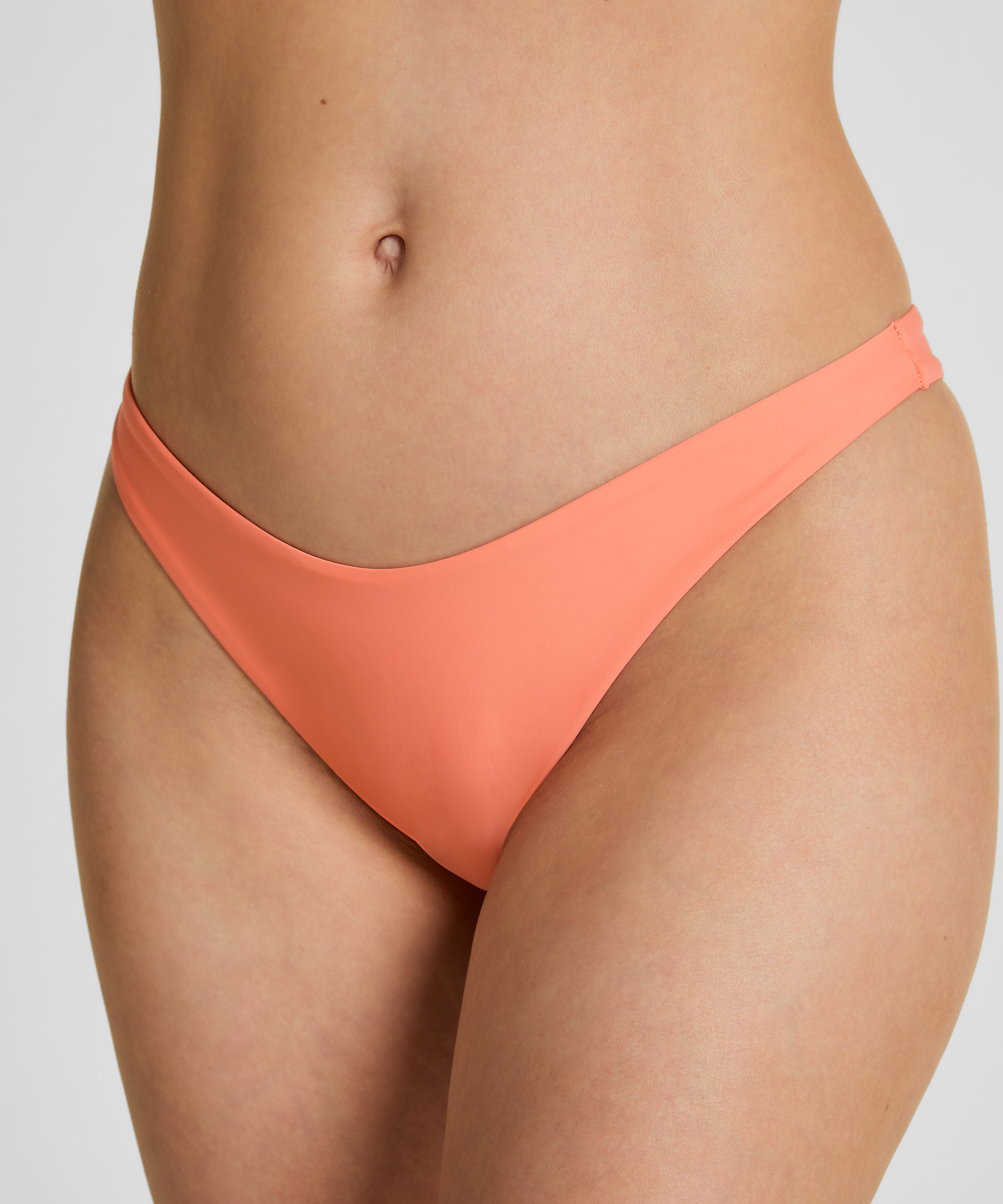 Figi Bikini Highleg Luxe, Pomarańczowy, main