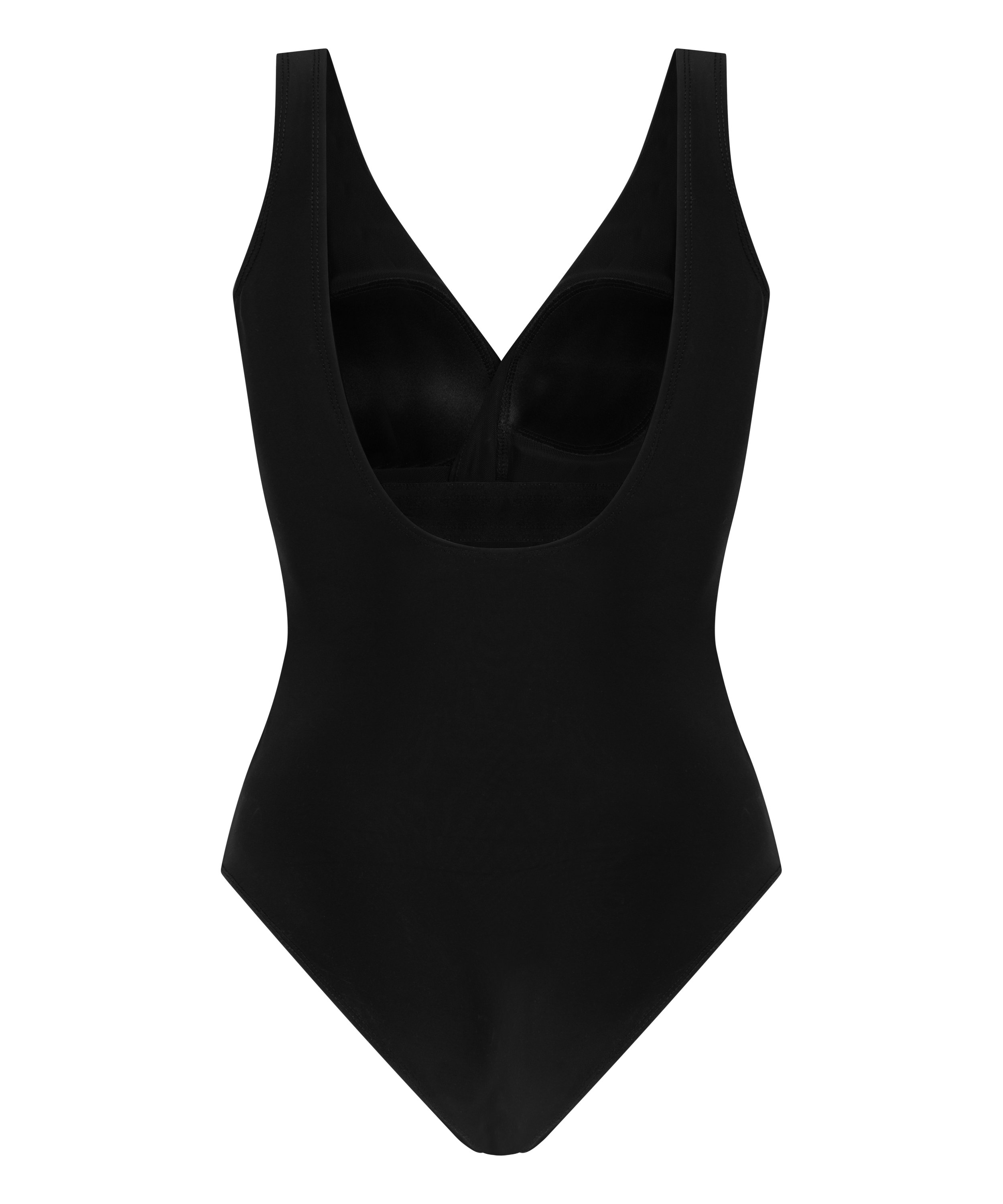 Kostium kąpielowy Shaping Shell Mesh, Czarny, main