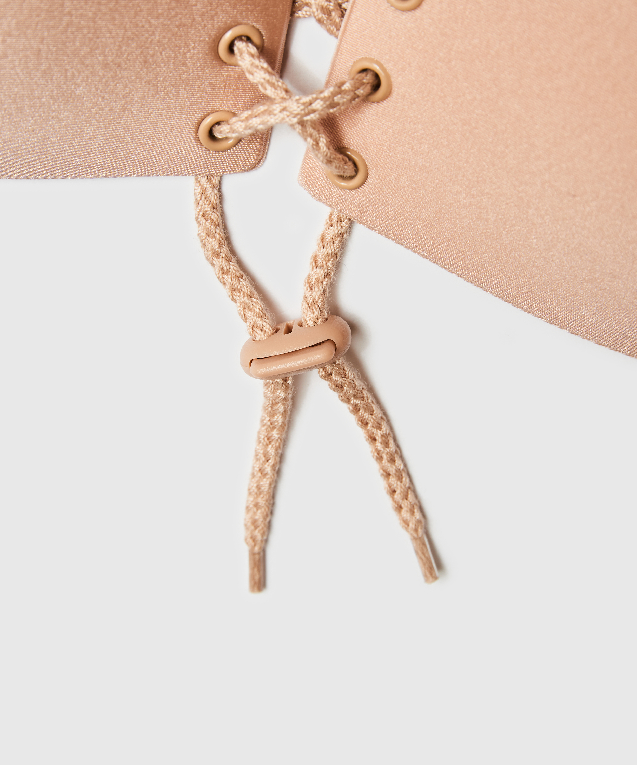 Biustonosz push-up ze skrzydełkami, Beżowy, main