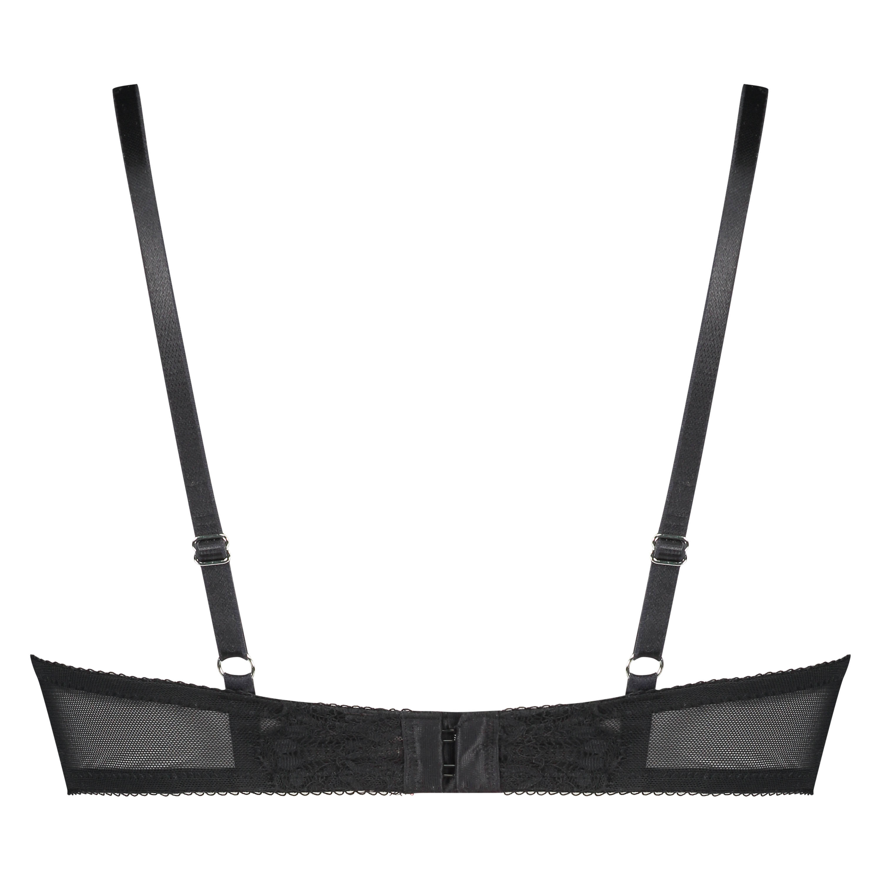 Ingrid Padded Push-up Underwired Bra, Czarny, main