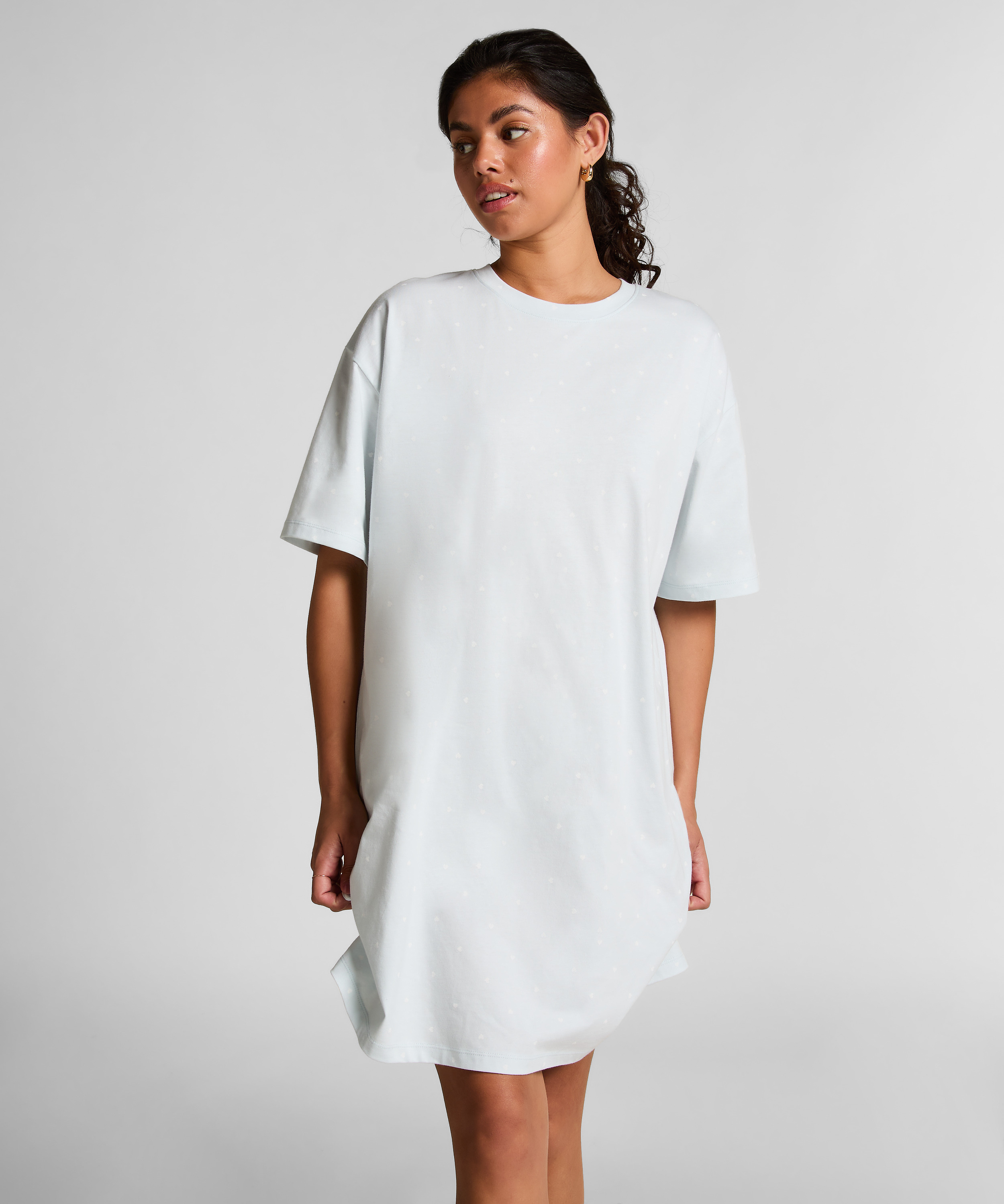 Koszula nocna, Niebieski, main