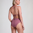 Majtki od bikini Rio z wysokim stanem, Fioletowy