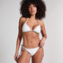 Figi od bikini Giselle Cheeky, Biały