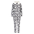 Fleece onesie, Szary