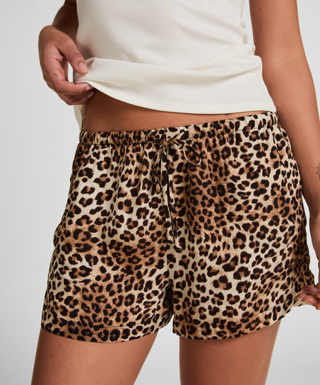 Szorty Piżamowe, Czarny