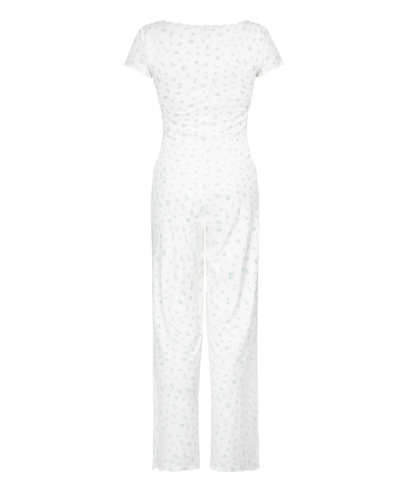 Piżama Rib, Niebieski